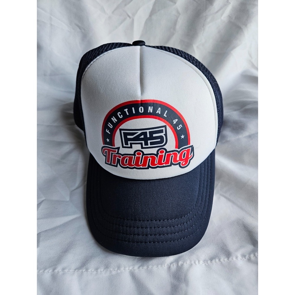 NWT‎ F45 Functional 45 Training Mesh Back Embroidered Snapback Baseball Cap